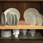 scolapiatti in legno
