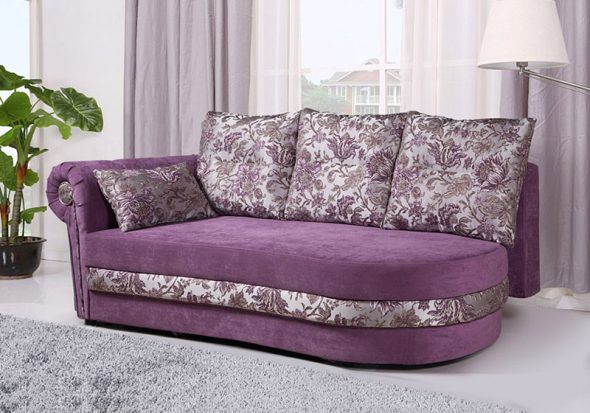 pouf viola