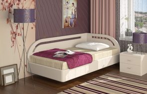 pouf angolare in camera da letto