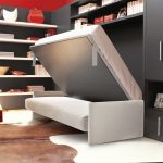 letto sollevabile tradizionale con divano