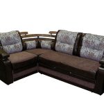 divano letto angolare con rivestimento elegante