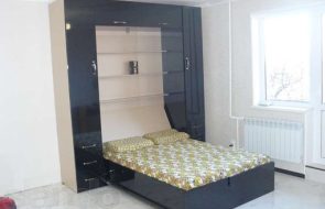 Letto incorporato nell'armadio