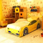 letto auto per la cameretta dei bambini