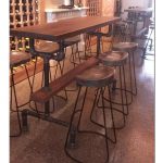 Sgabello da bar fai da te per interni