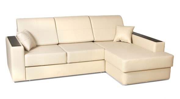 Divano in ecopelle beige
