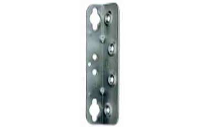 Accessori per letto in acciaio cromato