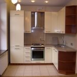 Interno di una piccola cucina