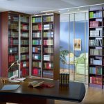 Parete divisoria per libreria