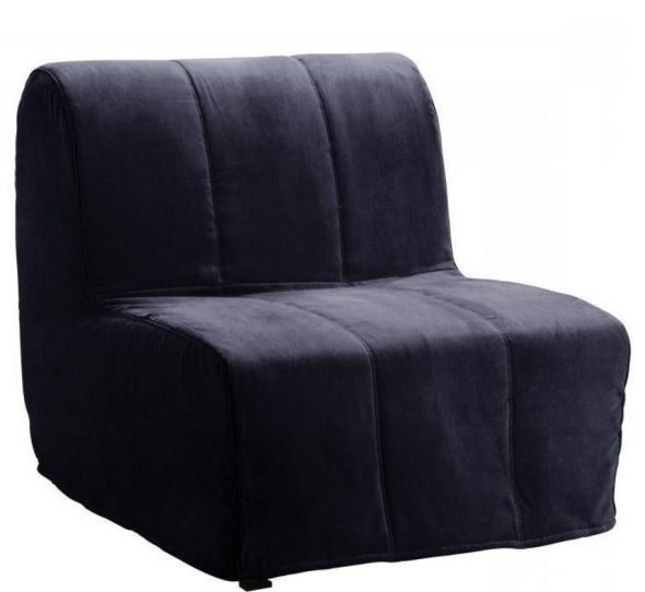 Poltrona letto blu scuro