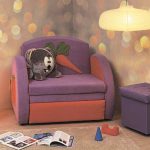Poltrona letto per cameretta bambini