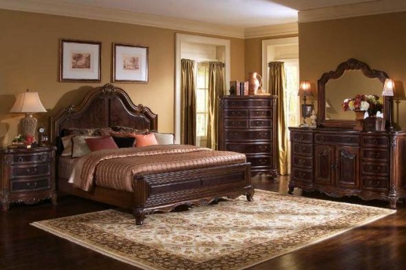 Letto in legno massello