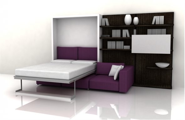 Letto pieghevole con divano