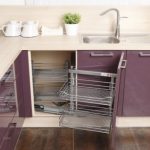 Varietà di mobili per una piccola cucina