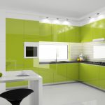 Cucina per insalate all'interno