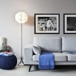 Colore grigio nel soggiorno
