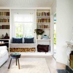Armadio attorno alla finestra in design