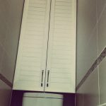 Armadio a muro nel bagno