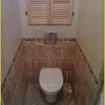 Mobiletto per WC con ante removibili