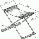 sedia pieghevole