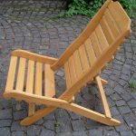sedia da giardino fai da te