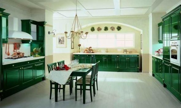 Opzioni per set da cucina verde