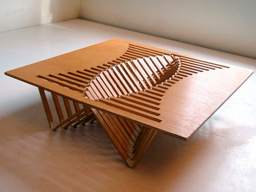 Tavolino da caffè fai da te in legno