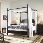 letto a baldacchino interno moderno