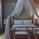 baldacchino sopra il letto con le tue mani