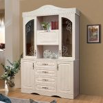buffet in legno bianco