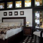 camera da letto con nero