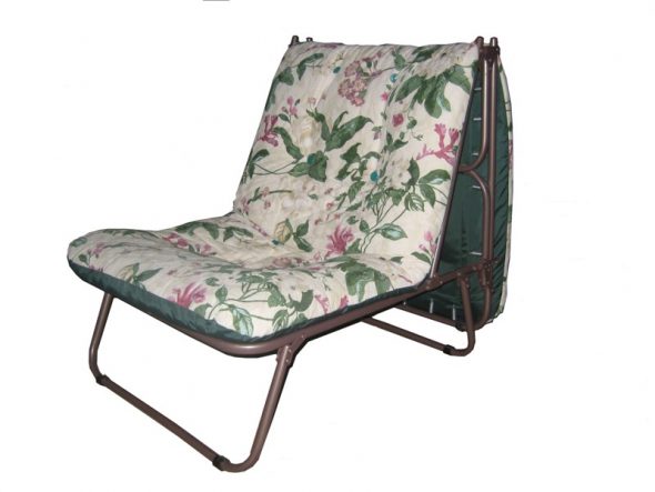 poltrona letto a forma di fiore