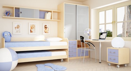 letto a castello per bambini