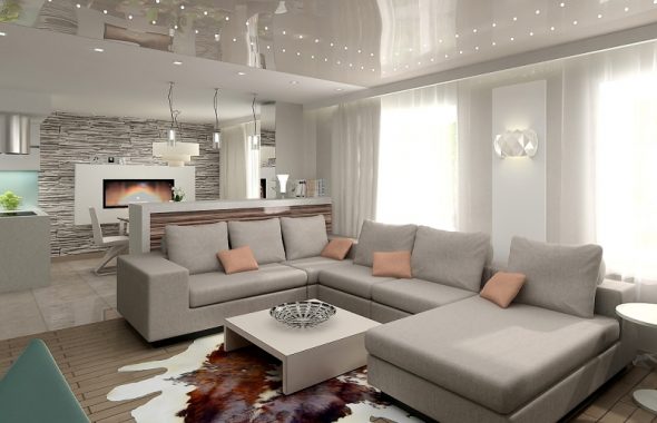 progettazione del soggiorno