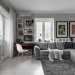 progettazione degli interni e dell'arredamento dell'appartamento