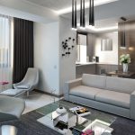 progettazione degli interni di un piccolo appartamento