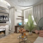 design degli interni nella hall