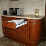 asse da stiro integrato nel cassetto