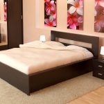 Letto matrimoniale per un interno romantico