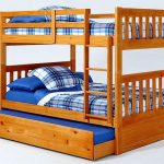 letto a castello con cuccetta estraibile