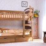 letto a castello con cassetti