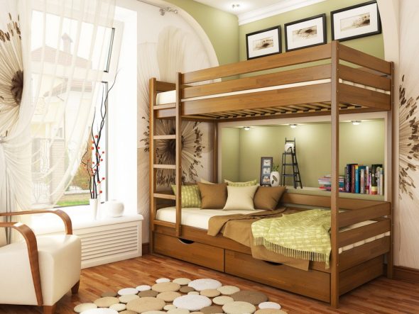 Letto a castello fai da te