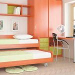 letto a castello estraibile per bambini