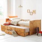 Letto a castello con cassetti