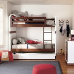 letto a castello estraibile a tre letti