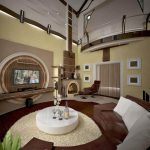 interno della sala moderna