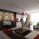 interno di sala moderna
