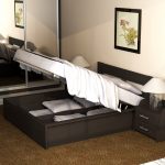 letto compatto in legno massello