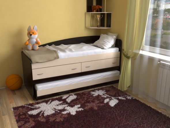letto estraibile