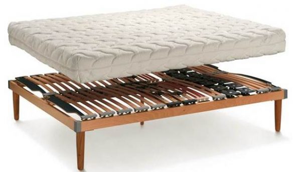 letto con materasso