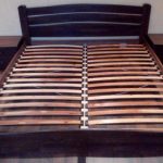 letto con rete ortopedica per camera da letto